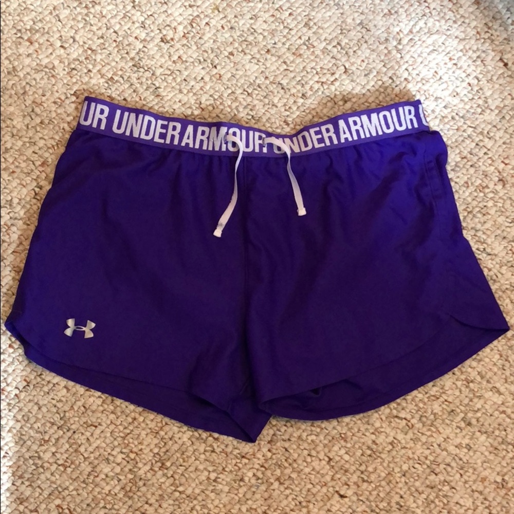 Purple Under Armour Shorts